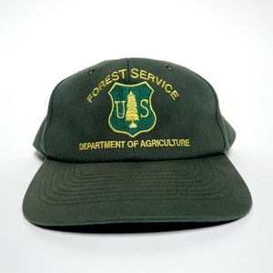 Vintage Forest Service SnapBack Hat
